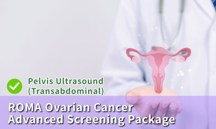 Roma Test, Ovarian Cancer, ROMA Ovarian Cancer Advanced Screening Package, CA-125, HE4, ovarian cancer test