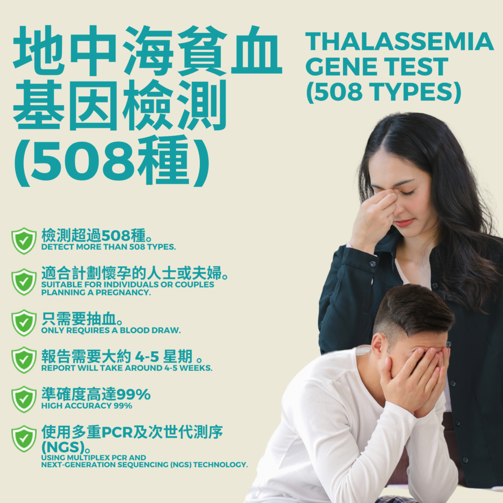 508 Thalassemia DNA Test